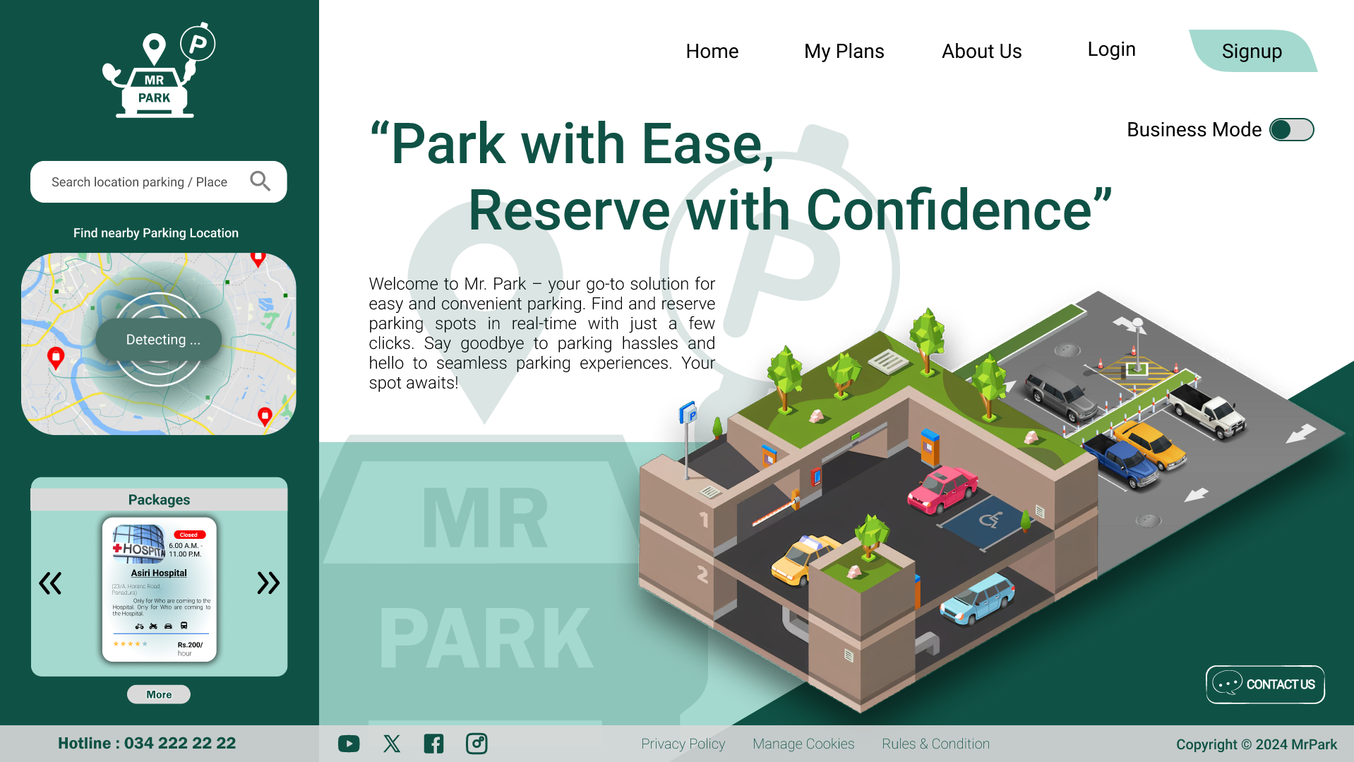 MrPark Online Parking Reservation System - Image 1